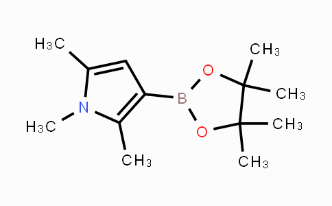 CAS No. 1256359-32-6, 1,2,5-Trimethyl-3-(4,4,5,5-tetramethyl-1,3,2-dioxaborolan-2-yl)-1H-pyrrole