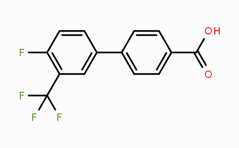 CAS No. 942475-07-2, 4'-Fluoro-3'-(trifluoromethyl)-[1,1'-biphenyl]-4-carboxylic acid