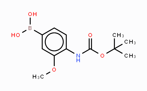 CAS No. 669713-95-5, 4-N-Boc-Amino-3-methoxyphenylboronic acid