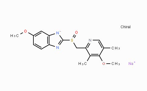 CAS No. 161796-78-7, Sodium (S)-6-methoxy-2-(((4-methoxy-3,5-dimethylpyridin-2-yl)methyl)sulfinyl)benzo[d]imidazol-1-ide