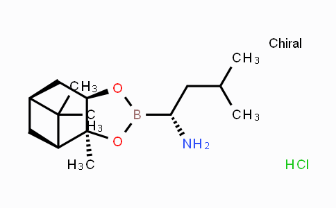CAS No. 779357-85-6, (R)-BoroLeu-(+)-pinanediol hydrochloride