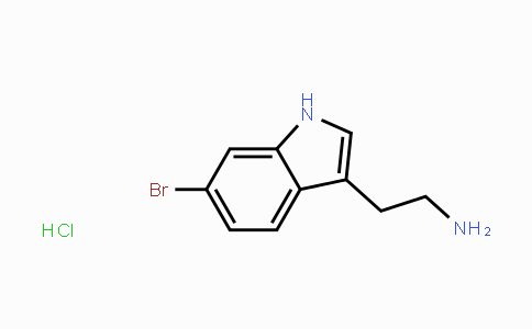 CAS No. 108061-77-4, 2-(6-Bromo-1H-indol-3-yl)ethanamine hydrochloride