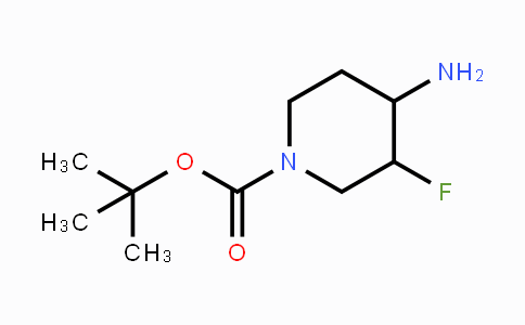 CAS No. 934536-10-4, tert-Butyl 4-amino-3-fluoropiperidine-1-carboxylate