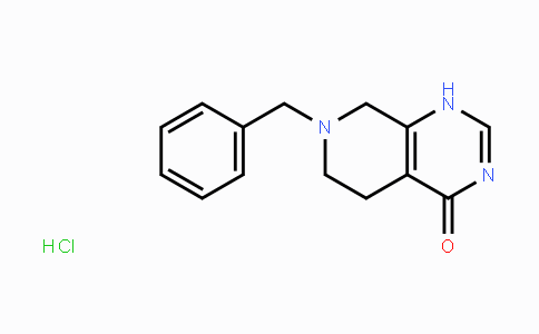 CAS No. 69981-00-6, 7-Benzyl-5,6,7,8-tetrahydropyrido-[3,4-d]pyrimidin-4(1H)-one hydrochloride