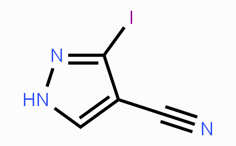 CAS No. 827316-44-9, 3-Iodo-1H-pyrazole-4-carbonitrile