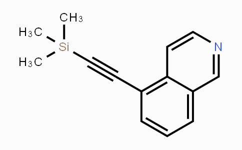 CAS No. 1246441-76-8, 5-((Trimethylsilyl)ethynyl)isoquinoline