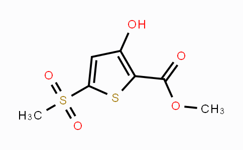CAS No. 104386-65-4, Methyl 3-hydroxy-5-(methylsulfonyl)-thiophene-2-carboxylate