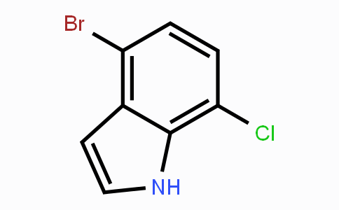 CAS No. 126811-30-1, 4-Bromo-7-chloro-1H-indole