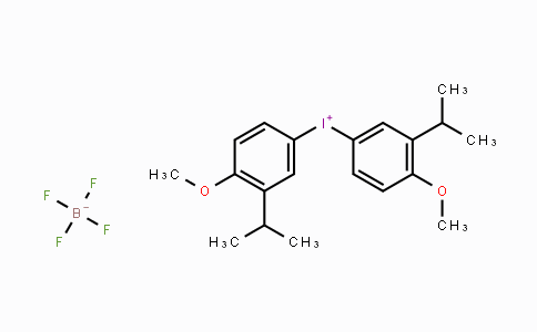 CAS No. 156740-76-0, Bis(3-Isopropyl-4-methoxyphenyl)-iodonium tetrafluoroborate