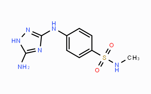 CAS No. 443799-42-6, 4-(5-Amino-1H-1,2,4-triazol-3-ylamino)-N-methylbenzenesulfonamide