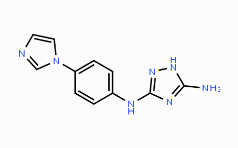 DY113835 | 443799-45-9 | N3-(4-(1H-Imidazol-1-yl)phenyl)-1H-1,2,4-triazole-3,5-diamine