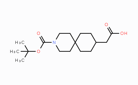 CAS No. 952480-32-9, 2-(3-(tert-Butoxycarbonyl)-3-azaspiro-[5.5]undecan-9-yl)acetic acid