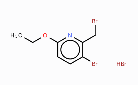 CAS No. 1015060-26-0, 3-Bromo-2-(bromomethyl)-6-ethoxypyridinehydrobromide