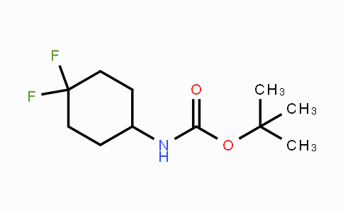 CAS No. 675112-67-1, tert-Butyl 4,4-difluorocyclohexylcarbamate
