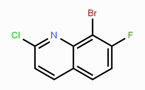 CAS No. 1152781-66-2, 8-Bromo-2-chloro-7-fluoroquinoline