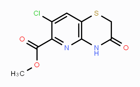 CAS No. 577691-69-1, Methyl 7-chloro-3-oxo-3,4-dihydro-2H-pyrido-[3,2-b][1,4]thiazine-6-carboxylate