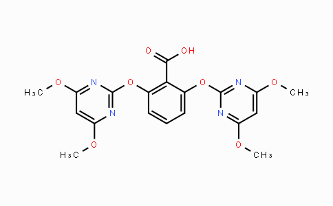CAS No. 125401-75-4, 2,6-Bis((4,6-dimethoxypyrimidin-2-yl)oxy)benzoic acid