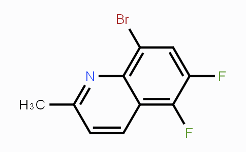 CAS No. 131190-82-4, 8-Bromo-5,6-difluoro-2-methylquinoline