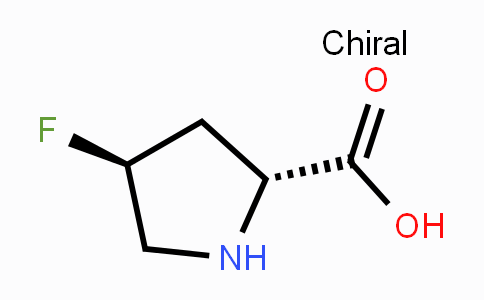 CAS No. 21156-44-5, trans-4-Fluoropyrrolidine-2-carboxylic acid