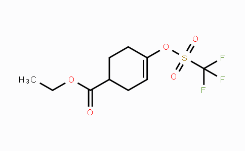 CAS No. 122948-57-6, Ethyl 4-(((trifluoromethyl)sulfonyl)-oxy)cyclohex-3-enecarboxylate