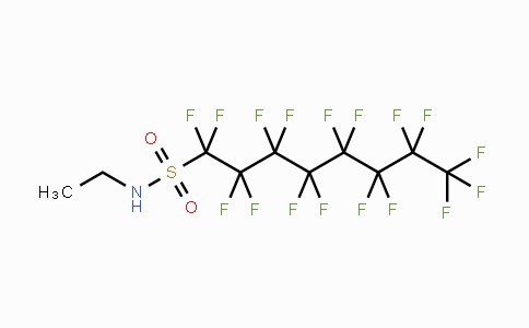 CAS No. 4151-50-2, N-Ethyl-1,1,2,2,3,3,4,4,5,5,6,6,7,7,8,8,8-heptadecafluorooctane-1-sulfonamide
