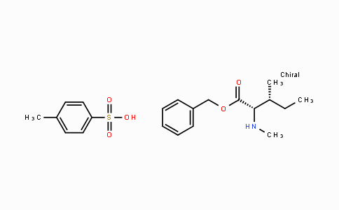 CAS No. 201544-39-0, (2S,3R)-Benzyl 3-methyl-2-(methylamino)-pentanoate 4-methylbenzenesulfonate