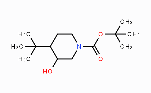 CAS No. 1188265-71-5, tert-Butyl 4-(tert-butyl)-3-hydroxypiperidine-1-carboxylate