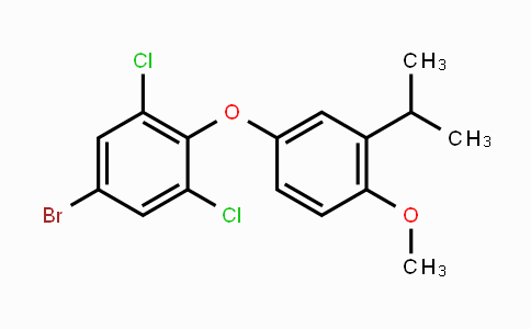 CAS No. 525575-58-0, 5-Bromo-1,3-dichloro-2-(3-isopropyl-4-methoxyphenoxy)benzene