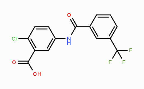 CAS No. 896160-35-3, 2-Chloro-5-(3-(trifluoromethyl)-benzamido)benzoic acid