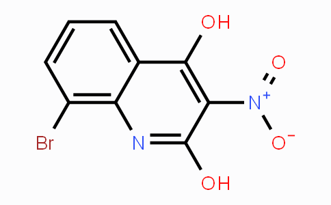 CAS No. 54675-49-9, 8-Bromo-3-nitroquinoline-2,4-diol