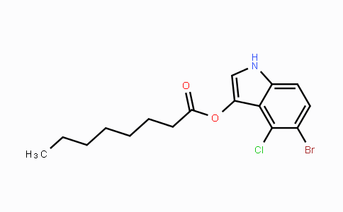 CAS No. 129541-42-0, 5-Bromo-4-chloro-3-indolyl caprylate