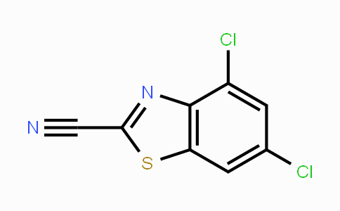 CAS No. 1188236-02-3, 4,6-Dichlorobenzo[d]thiazole-2-carbonitrile