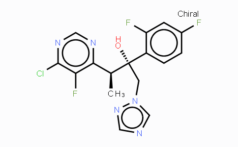 CAS No. 137234-75-4, trans-3-(6-Chloro-5-fluoropyrimidin-4-yl)-2-(2,4-di-fluorophenyl)-1-(1H-1,2,4-triazol-1-yl)butan-2-ol