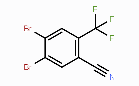 CAS No. 1242339-25-8, 4,5-Dibromo-2-(trifluoromethyl)benzonitrile