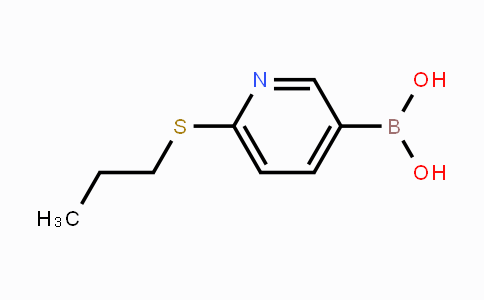 CAS No. 1256345-97-7, (6-(Propylthio)pyridin-3-yl)boronic acid