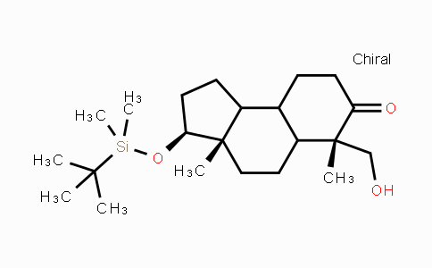 CAS No. 327048-93-1, (3S,3AS,6S)-3-((tert-Butyldimethylsilyl)oxy)-6-(hydroxymethyl)-3a,6-dimethyldecahydro-1H-cyclopenta[a]naphthalen-7(2H)-one
