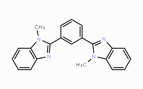 CAS No. 141045-26-3, 1,3-Bis(1-methyl-1H-benzo[d]imidazol-2-yl)benzene