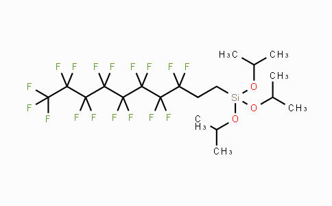 CAS No. 246234-80-0, (3,3,4,4,5,5,6,6,7,7,8,8,9,9,10,10,10-Heptadeca-fluorodecyl)triisopropoxysilane