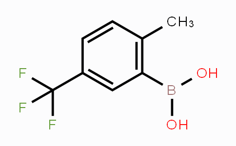 CAS No. 947533-96-2, 2-Methyl-5-(trifluoromethyl)phenylboronic acid