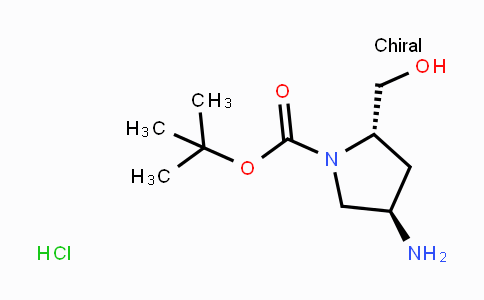 CAS No. 1279038-32-2, (2S,4R)-1-Boc-2-Hydroxymethyl-4-aminopyrrolidine hydrochloride