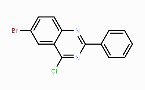 CAS No. 412923-42-3, 6-Bromo-4-chloro-2-phenylquinazoline