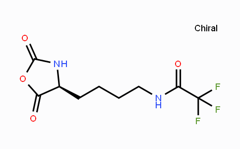 CAS No. 42267-27-6, (S)-N-(4-(2,5-Dioxooxazolidin-4-yl)-butyl)-2,2,2-trifluoroacetamide