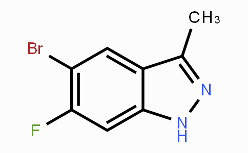 CAS No. 864773-66-0, 5-Bromo-6-fluoro-3-methyl-1h-indazole
