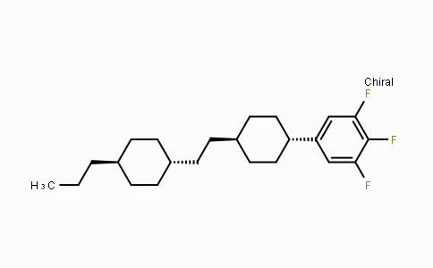 CAS No. 131819-24-4, 1,2,3-Trifluoro-5-[trans-4-[2-(trans-4-propyl-cyclohexyl)ethyl]cyclohexyl]benzene