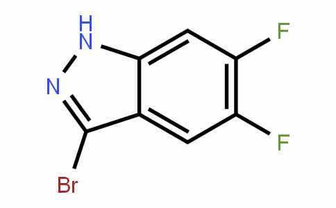 CAS No. 1017781-94-0, 3-Bromo-5,6-difluoro-1H-indazole
