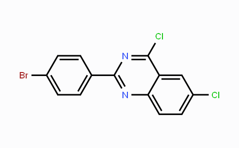 CAS No. 405933-98-4, 2-(4-Bromophenyl)-4,6-dichloroquinazoline