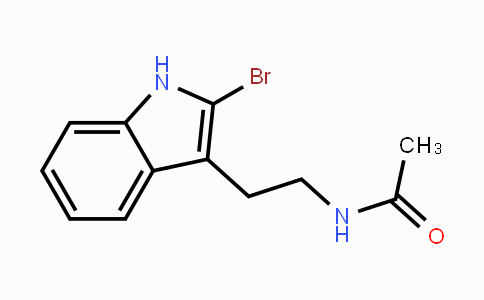 CAS No. 156997-99-8, N-(2-(2-Bromo-1H-indol-3-yl)ethyl)acetamide
