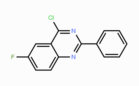 CAS No. 885277-09-8, 4-Chloro-6-fluoro-2-phenylquinazoline