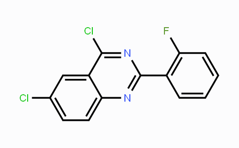 CAS No. 885277-47-4, 4,6-Dichloro-2-(2-fluorophenyl)quinazoline