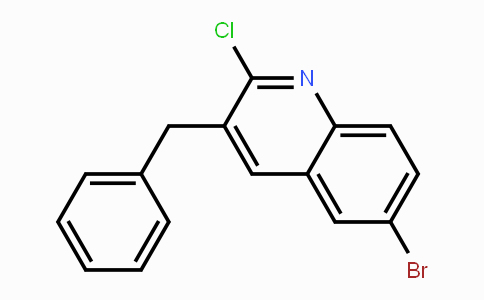 CAS No. 654655-68-2, 3-Benzyl-6-bromo-2-chloroquinoline
